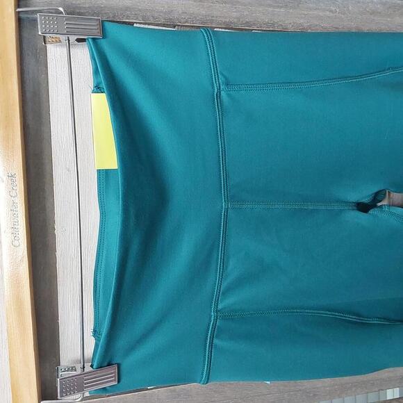High Rise Turquoise Green Legging | All in Motion | XS - Picture 2 of 8